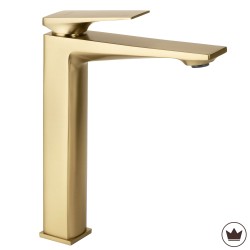 REA - Umyvadlová baterie PREMIUM Prime Brush Gold vysoká (REA-B6733)