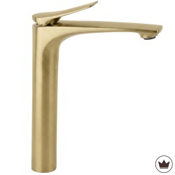 REA - Umyvadlová baterie PREMIUM Vision Brush Gold vysoká (REA-B6731)