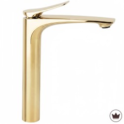 REA - Umyvadlová baterie PREMIUM Vision Gold vysoká (REA-B8944)
