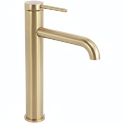 REA - Umyvadlová baterie SPOT Brush Gold vysoká (REA-B9632)