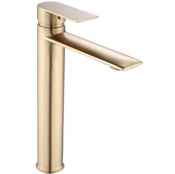 REA - Umyvadlová baterie VENETA Brush Gold vysoká (REA-B3009)