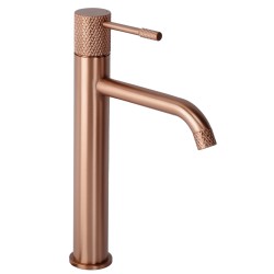 REA - Umyvadlová baterie Venti Brush Copper vysoká (REA-B9783)