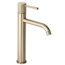 REA - Umyvadlová baterie Venti Brush Gold vysoká (REA-B9784)