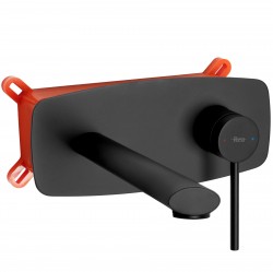 REA - Umyvadlová podomítková baterie OVAL černá (REA-B8860)