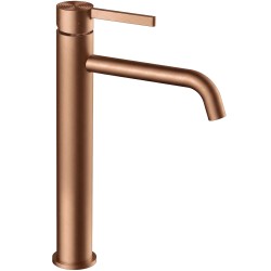 REA - Umyvadlová vysoká baterie Foster Brush Copper (REA-B6354)