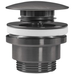 REA - Univerzální umyvadlová výpust click-clack, titan (REA-A6520)