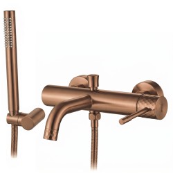 REA - Vanová baterie LUNGO Diamond Brush Copper (REA-B2245)