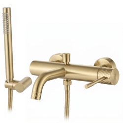 REA - Vanová baterie LUNGO Diamond Brush Gold (REA-B2244)