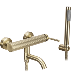 REA - Vanová nástěnná baterie Argon Brush Gold (REA-B7804)
