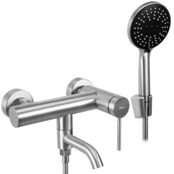 REA - Vanová nástěnná baterie Clif - matná Brush Nickel (REA-B6874)
