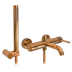 REA - Vanová nástěnná baterie LUNGO Copper (REA-B7987)