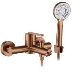 REA - Vanová nástěnná baterie Ontario Brush Copper (REA-B0973)