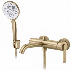 REA - Vanová nástěnná baterie Ontario Side Brush Gold (REA-B6547)