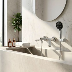 REA - Vanová nástěnná baterie PREMIUM Prime Chrome (REA-B6749)