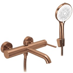 REA - Vanová nástěnná baterie Rivo Brush Copper (REA-B9339)