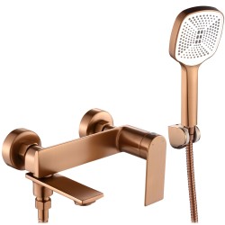 REA - Vanová nástěnná baterie STORM - Brush Copper (REA-B3003)