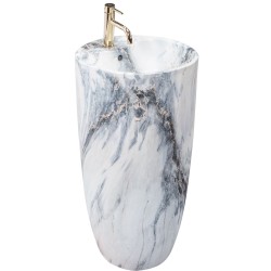 REA - Volně stojící umyvadlo Anya Granit mat (REA-U5802)