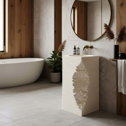 REA - Volně stojící umyvadlo Travena Square (REA-U3534)