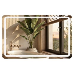 REA - Zrcadlo LED 100x60cm EDIT (HOM-01524)
