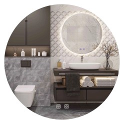 REA - Zrcadlo LED 90cm HZJ090 (HOM-02822)