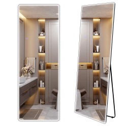 REA - Zrcadlo LED Classico 50x160cm Black (HOM-03618)