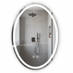 REA - Zrcadlo LED Marco Marco 60x80 cm (HOM-00902)