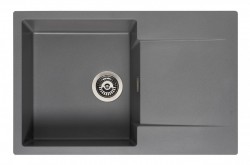 Reginox Mini Amsterdam 760.0 Grey metalic (silvery) (8712465033494)
