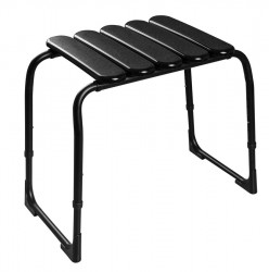 RIDDER - HANDICAP koupelnová stolička, výškově nastavitelná, černá (A172110)