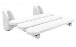 RIDDER - HANDICAP sklopné sedátko do sprchového koutu, 36x25cm, bílá (A140101)