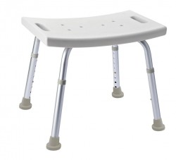 RIDDER - HANDICAP stolička, nastavitelná výška, bílá (A00601101)