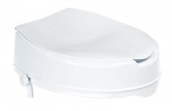 RIDDER - HANDICAP WC sedátko zvýšené 10cm, bez madel, bílá (A0071001)