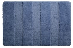 RIDDER - SERENITY předložka 60x90cm s protiskluzem, polyester, modrá (7110303)