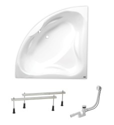 Rohová vana Laguna Royale 150x150 cm akrylát levá i pravá SIKORO1500AN (SIKORO1500AN)