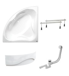 Rohová vana Laguna Royale 150x150 cm akrylát levá i pravá SIKORO1500ANP (SIKORO1500ANP)