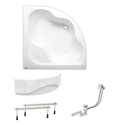 Rohová vana Laguna Syntia Plus 150x150 cm akrylát levá i pravá SIKOSY1500APNP (SIKOSY1500APNP)