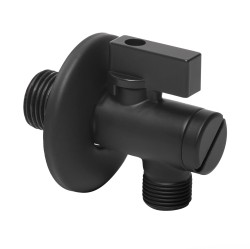 Rohový ventil s filtrem 1/2x3/8 Optima černá ET906BL (ET906BL)