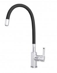 Rubineta - Dřezová baterie FLEXY-33 Černá (OLBAFL33BK)