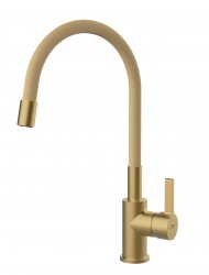 Rubineta - Dřezová baterie FLEXY-33 NEW Zlatá (OLBAFL33G)