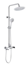 Rubineta - Sprchový set s pákovou baterií ULTRA-10 OLO CHROM, chrom (OLBA625125)