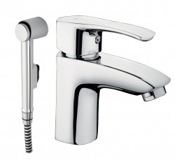 Rubineta - Umyvadlová baterie s bidetovou sprškou TRENTO-17 (OLBATRE17)