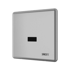 SANELA - Automatický splachovač pisoáru, s elektronikou ALS, 24 V DC, Bluetooth, matný nerez (SLP 02KX)
