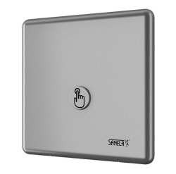 SANELA - Automatický splachovač WC s piezo tlačítkem, síťové napájení (SLW 01P)