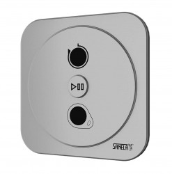 SANELA - Automaty Ovládání sprchy pomocí RFID žetonu, pro 1 druh vody, síťové napájení, matný nerez (SLZA 35)