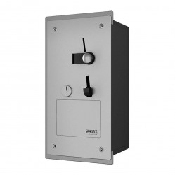 SANELA - Automaty Vestavný mincovní automat dveřního zámku, antivandal, matný nerez (SLZA 40Z)