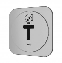 SANELA - Automaty Vestavný RFID spínač dveřního zámku, matný nerez (SLZA 30AZ)