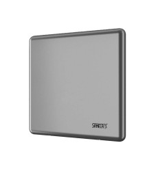 SANELA - Časový spínač splachování, 230 V AC, Bluetooth, matný nerez (SLP 01ZX)