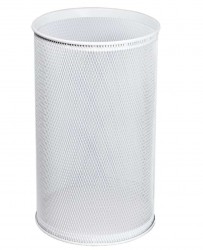 SANELA - Drátěné koše Odpadkový koš 32 l, bílá (SLZN 98A)