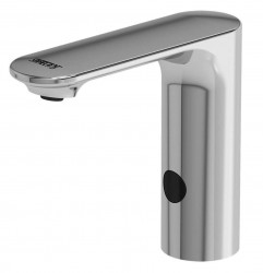 SANELA - Elektronický umyvadlový ventil, bateriové napájení, chrom (SLU 71B)