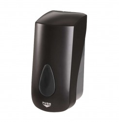 SANELA - Hygiena toalety Dávkovač dezinfekce se sprejovým rozstřikem, 1000 ml, černá (SLDN 07N)