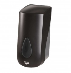 SANELA - Hygiena toalety Dávkovač pěnového mýdla, 1000 ml, černá (SLDN 05N)